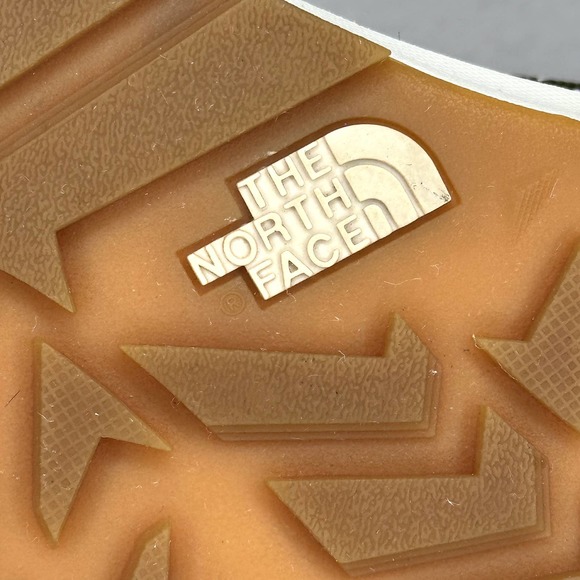 THE NORTH FACE Women's Boots Thermoball Size 10 Lace Up Taupe Green Waterproof - Picture 14 of 15